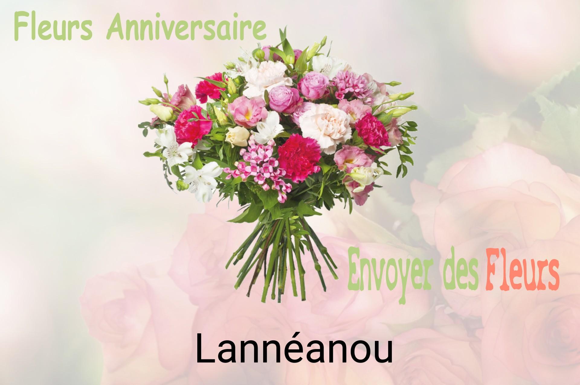 Bouquet de fleurs d’anniversaire livré à Lannéanou