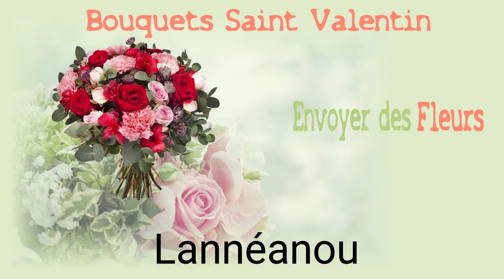 Roses de Saint-Valentin livrées à Lannéanou